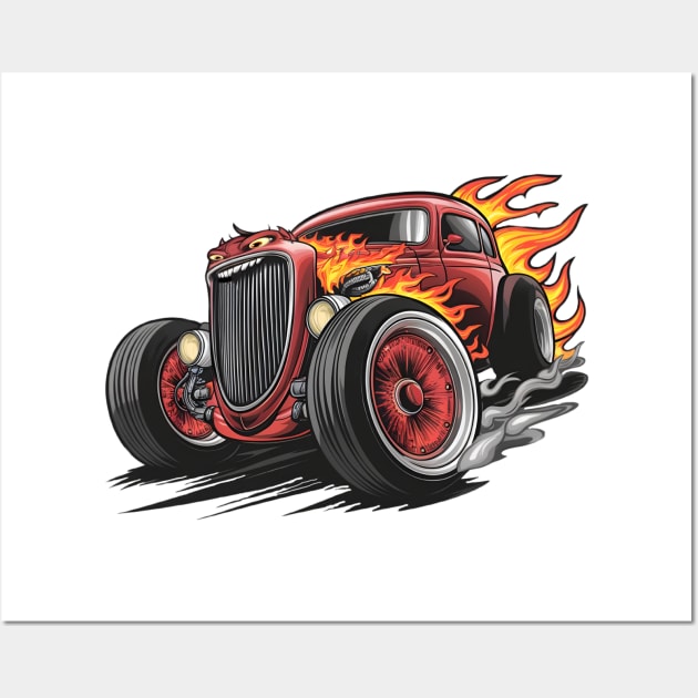 Hot Rod Car Wall Art by Wilcox PhotoArt